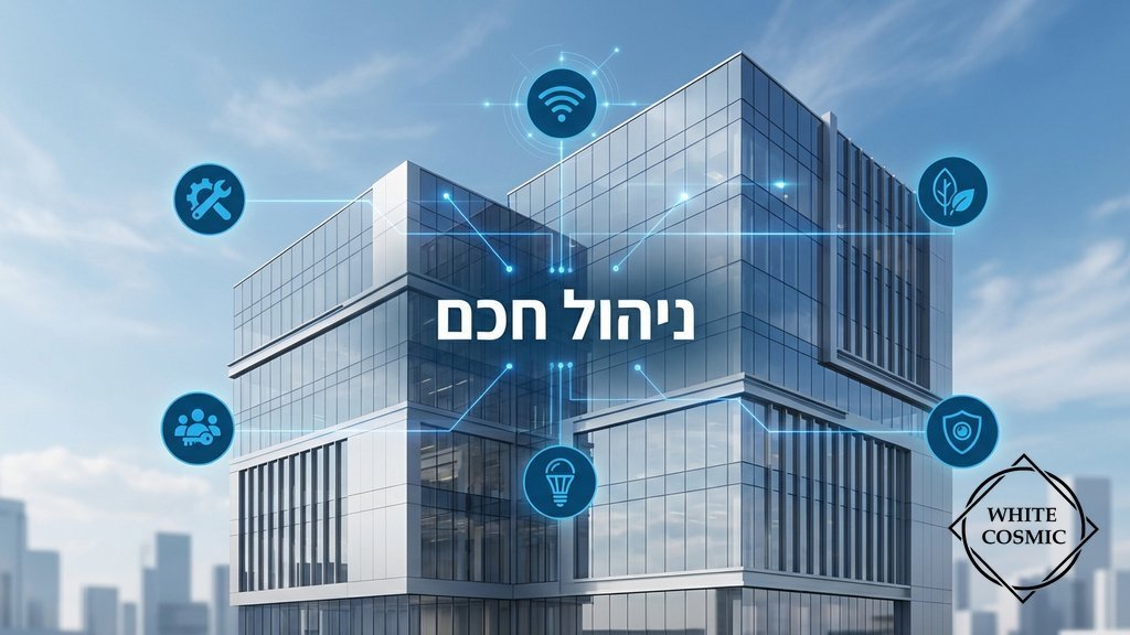 נוצר על ידי מודל בינה מלאכותית GEMINI PRO ניהול נדלן חכם וטכנולוגי